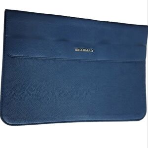 Ultra-thin Laptop Envelope Pebbled PU Leather Sleeve Case